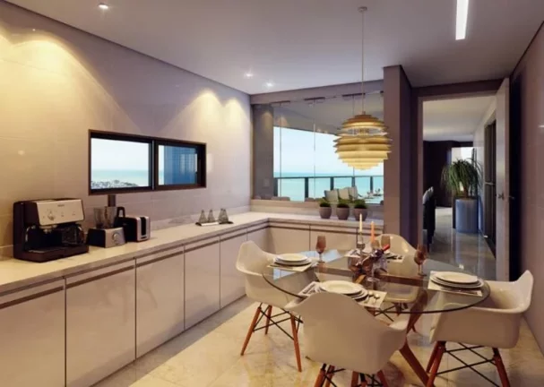 Imagem Apartamento à venda, 414 m² por R$ 4.532.705,95 - Altiplano Cabo Branco - João Pessoa/PB