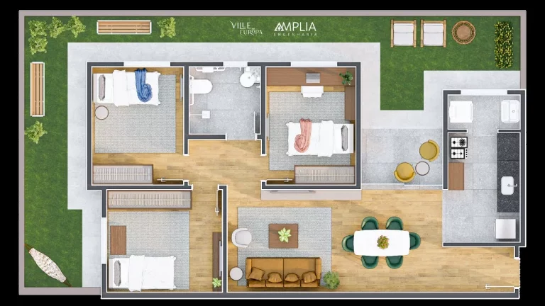 Apartamento em Santa Luzia