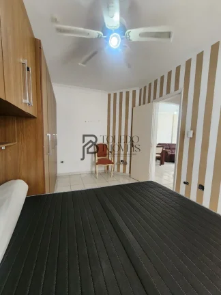 Imagem Apartamento Semi mobiliado com 2 Dormitórios no bairro Guilhermina - Praia Grande