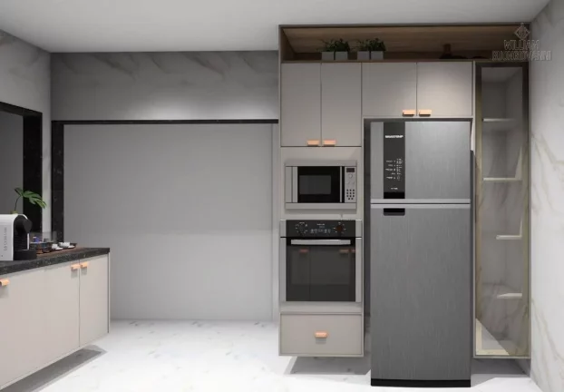 Imagem Casa de Alto Padrão 4 suítes, 3 vagas – Conforto e Tecnologia, Praia Grande-SP