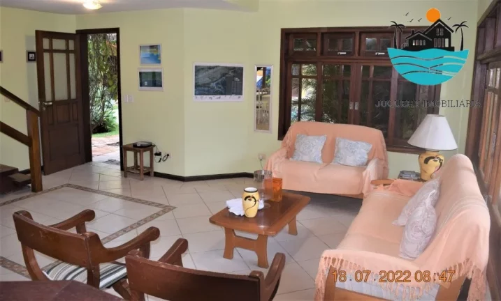 Imagem Aluguel Anual em Juquehy - Casa em condomínio, 03 quartos, sendo 01 suíte, varanda, churrasqueira, piscina a 200 metros da praia | Juquehy Imobiliária