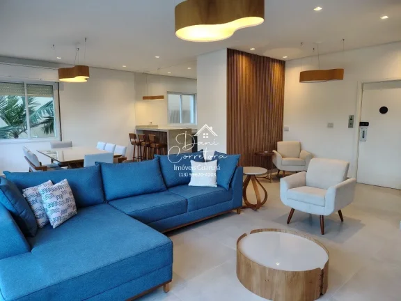 Imagem Lindo apartamento frente mar reformado Pitangueiras: 5 quartos, 4 suítes, 2 salas, 3 banheiros, 1 vaga, 209,51 m².