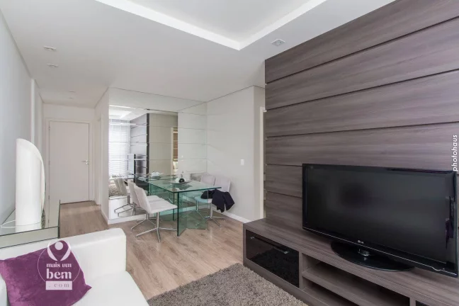 Imagem Apartamento com 3 quartos (1 suíte) porcelanato instalado, vaga de garagem à venda por R$ 535.000 - Portão - Curitiba/PR