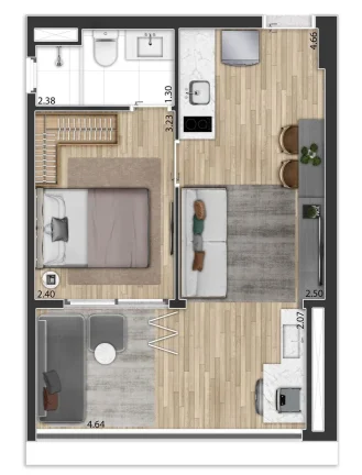 Imagem Um empreendimento completo com toda segurança, conforto e lazer que você merece. Preço e disponib...