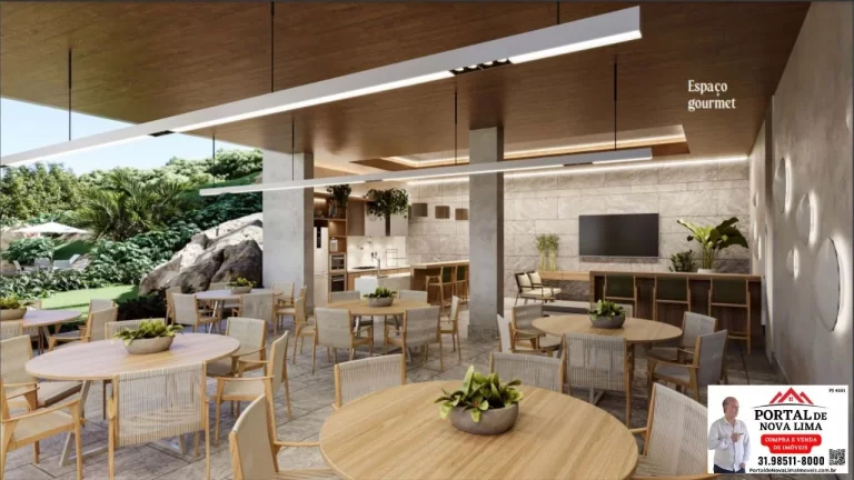 Imagem Lançamento Apartamento a venda Ed. MONT D`OR - Vila da Serra - Destaque possui uma planta ampla e bem distribuída, com 211,06 m2 de área privativa.