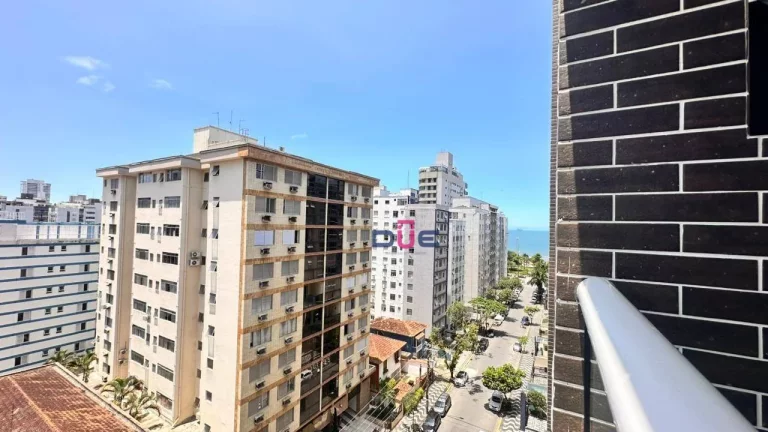 Imagem Apartamento a poucos passos da orla na Aparecida em Santos, lazer completo, frente, 2 suites, 1 vaga todo planejado.