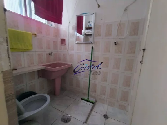 Imagem Apartamento com 1 dormitório à venda, 50 m² por R$ 243.800,00 - Guilhermina - Praia Grande/SP