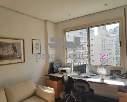 Imagem Apartamento com living para 02 ambientes, amplas janelas, lavabo, dormitórios ricos em armários, b...