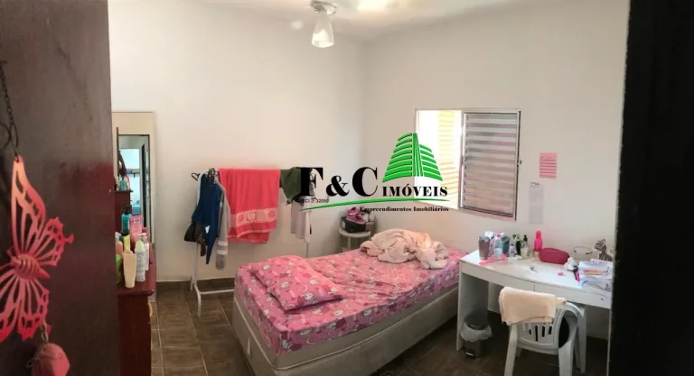 Imagem Casa para Venda em Limeira, Jardim Residencial Granja Machado, 2 dormitórios, 1 banheiro, 3 vagas