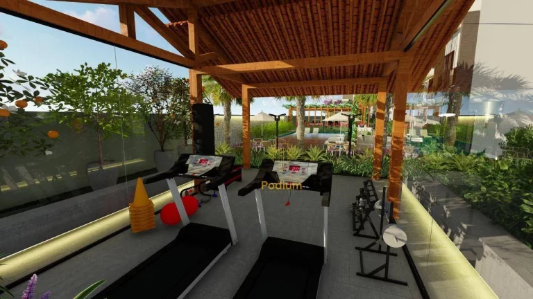 Imagem Casa Duplex em condomínio fechado com área de lazer completa a 240m da praia em Ponta de Campina - CA0110