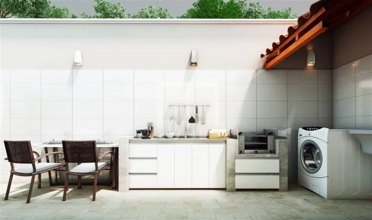 Imagem CASA COM 54.55 m² - BOQUEIRAO - PRAIA GRANDE SP