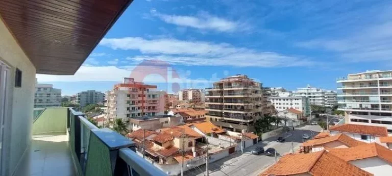 Imagem Cobertura com 3 dormitórios à venda, 163 m² por R$ 900.000,00 - Braga - Cabo Frio/RJ