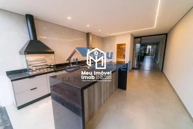Imagem Rua 4C Vicente Pires Casa 4 Suítes 4 Vagas Lote 365 m² Útil 400 m²
