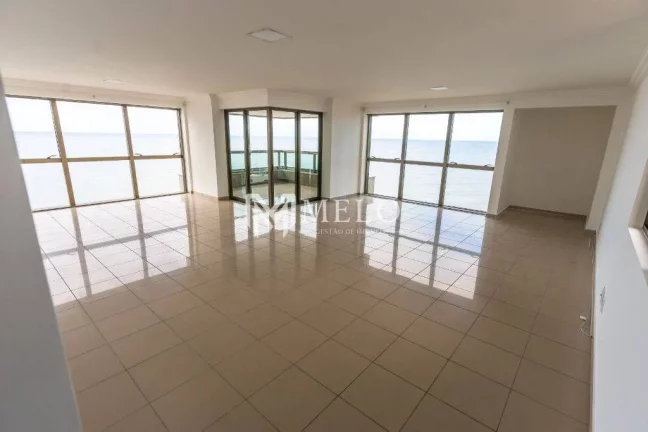 Imagem APTO. 230m2 com 4 suítes sendo 01 suíte master com closet, sala ampla para 04 ambientes com uma visão de 180° da Av. Boa Viagem I ANDAR ALTO
