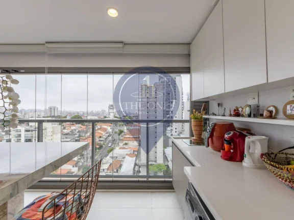 Imagem Apartamento de Alto Padrão com 2 Suítes na Vila Dom Pedro I, São Paulo-SP: 2 Quartos, 2 Salas, 3 Banheiros e 1 Vaga de Garagem!
