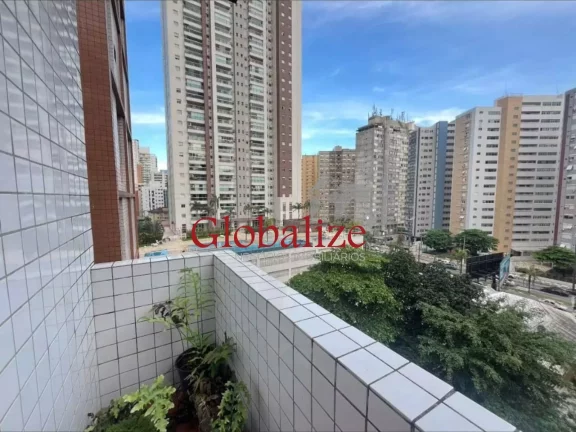 Imagem Apartamento à venda com 73m², 2 quartos, 1 banheiro, sacada, garagem por R$385.000,00 no José menino Santos