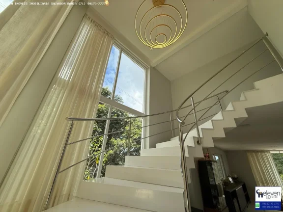 Imagem CASA DE LUXO PORTEIRA FECHADA NO ALPHAVILLE 2 SALVADOR | 3 SUÍTES (2 MASTER) | PROJETO ASSINADO