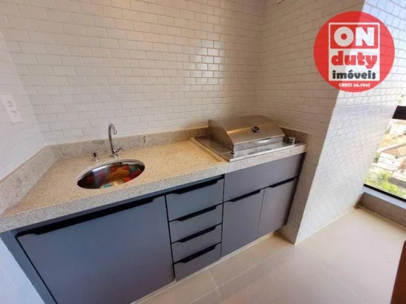 Imagem Apartamento com 2 quartos à venda, 82 m² por R$ 1.300.000 - Aparecida - Santos/SP