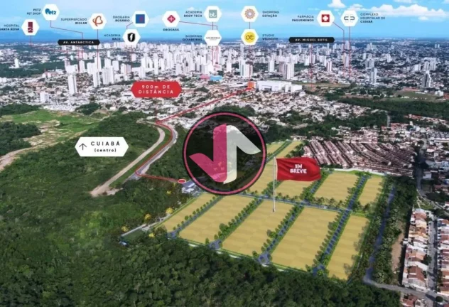 Imagem Condomínio Grand Villard Residence - Apenas 900m do Shopping Estação, no bairro Santa Rosa, Cuiab...