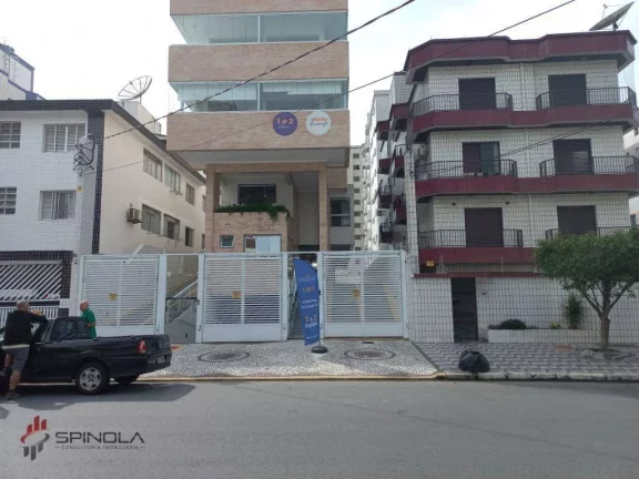 Imagem Apartamento com 1 dormitório à venda, 44 m² por R$ 336.000,00 - Vila Guilhermina - Praia Grande/SP