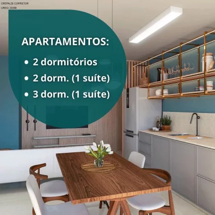 APARTAMENTO RESIDENCIAL em Criciúma - SC, São Luís