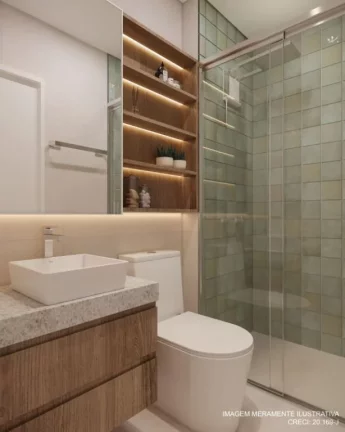 Imagem LANÇAMENTO - Apartamento com 2 dormitórios à venda, 49 m² por R$ 267.393 - Fazenda Aya - Suzano/SP