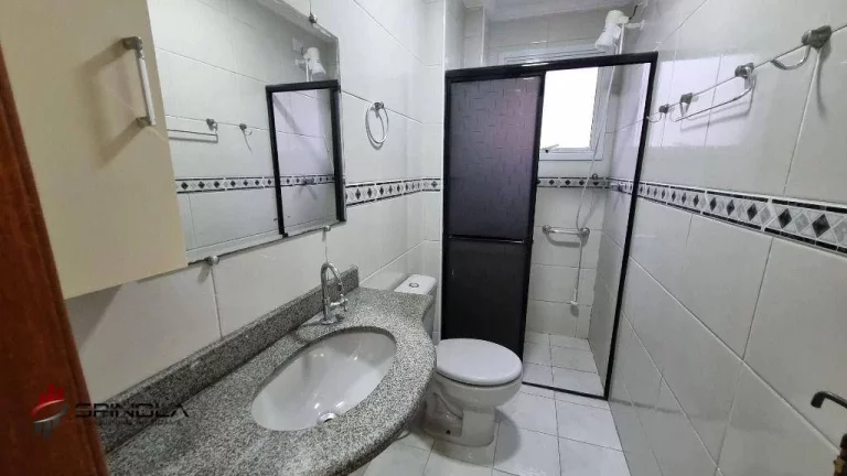 Imagem Apartamento com 1 dormitório à venda, 49 m² por R$ 350.000,00 - Tupi - Praia Grande/SP