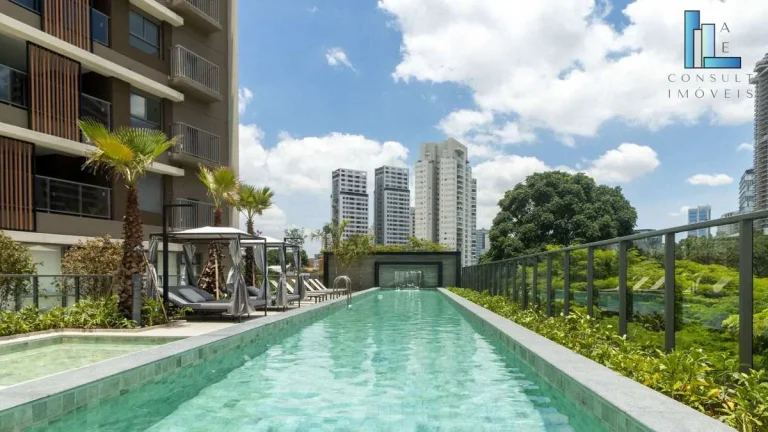 Imagem Apartamento à venda com 2 suítes e vaga de garagem perto do metrô Brooklin em São Paulo - SP