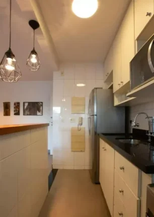 Imagem Apartamento 57M², 2Q, 1 Banheiro, 1 Vaga, Academia, Churrasqueira, Piscina Adulto e Infantil, Salão de Festas e Jogos, Sauna, Quadra de Squash, Jardim