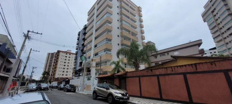 Imagem Apartamento com 2 dormitórios à venda, 63 m² por R$ 450.000,00 - Vila Caiçara - Praia Grande/SP