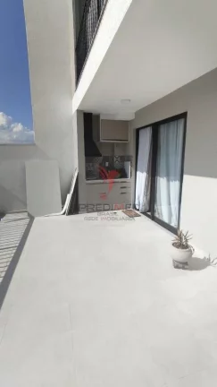 Imagem Apartamento com Varanda Gourmet, churrasqueira, Quintal de 90 mts2, Village Santana