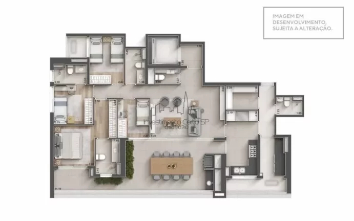 Imagem Apartamento de 160m² na Mooca
