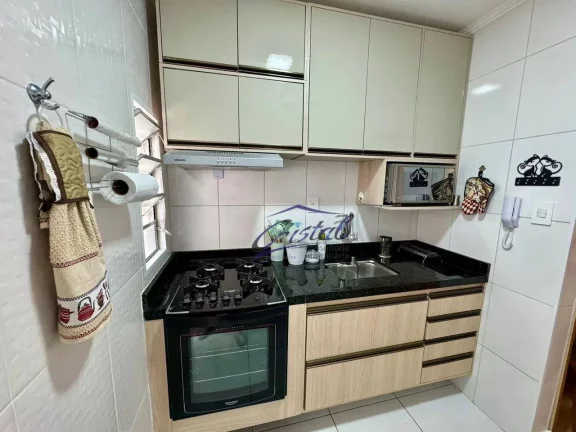 Imagem Apartamento com 2 dormitórios à venda, 55 m² por R$ 380.000,00 - Guilhermina - Praia Grande/SP