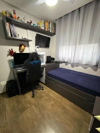 Imagem Lindo Apartamento à Venda, Condomínio Domo Life, com 3 Dormitórios, sendo 1 suíte master com closet, Varanda Gourmet, 2 vagas, Centro, São Bernardo do Campo