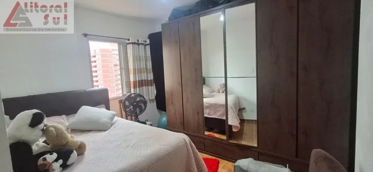 Imagem Apartamento à venda em Praia Grande-SP, Tupi: 2 quartos, 1 suíte, 1 sala, 2 banheiros, 1 vaga, 79m². Confira já!