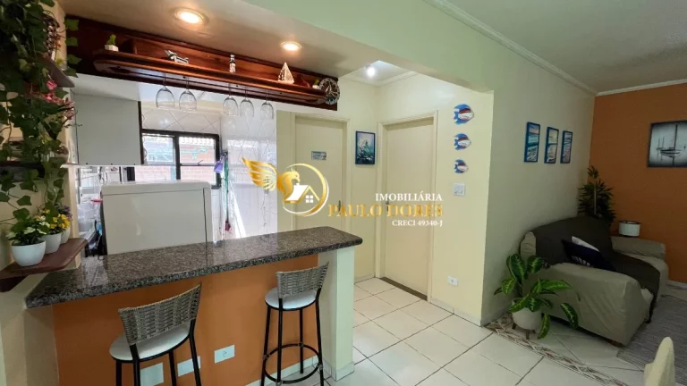 Imagem Apartamento Aconchegante dois Dormitórios Ideal para fazer renda com Airbnb plataforma de locação temporaria! UBATUBA-SP