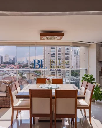 Imagem Mooca: 108m², 3 suítes (2 ampliadas), sacada gourmet e lazer de clube