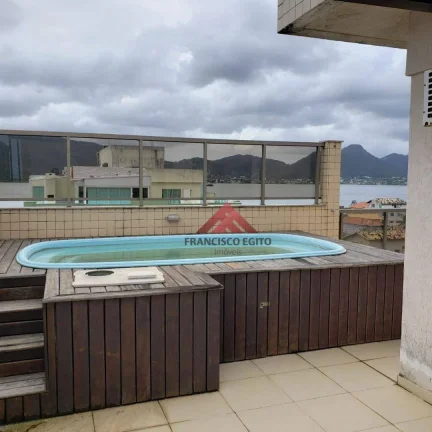 Imagem Cobertura com 3 dormitórios à venda, 200 m² por R$ 1.900.000,00 - Piratininga - Niterói/RJ