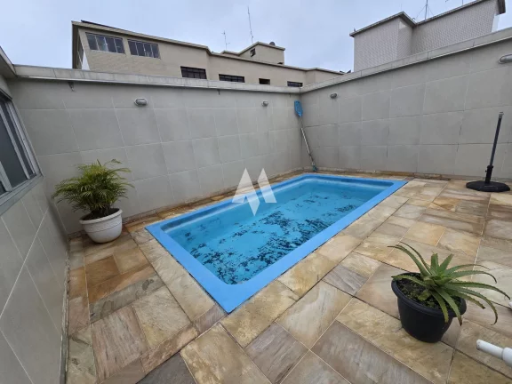 Imagem Cobertura avenda Ponta da Praia 3 dormitórios, 1 suíte, 3 vagas, 1 fechada, piscina