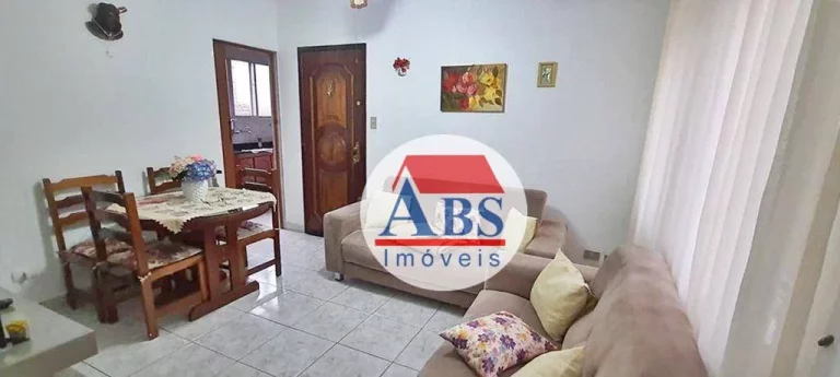 Imagem Apartamento à 300 metro do Mar, 52 m² por R$ 230.000 - Vila Assunção - Praia Grande/SP