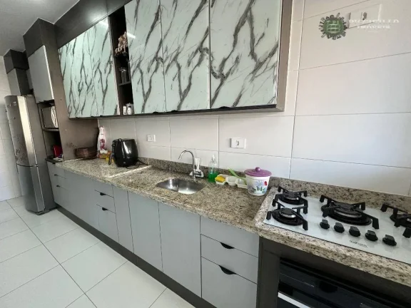 Imagem Apartamento com 2 dormitórios sendo 2 suítes à venda, 107 m² por R$ 599.000 - Aviação - Praia Grande/SP