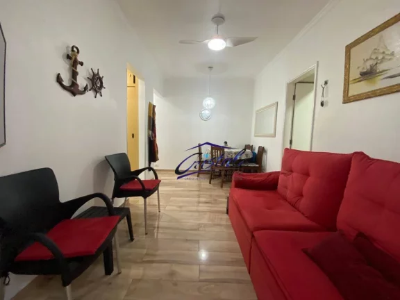 Imagem Apartamento com 1 dormitório à venda, 47 m² por R$ 300.000,00 - Guilhermina - Praia Grande/SP