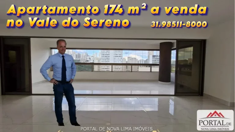 Apartamento de Luxo à Venda no Vale do Sereno, Nova Lima ? Conforto, Sofisticação e Lazer Completo