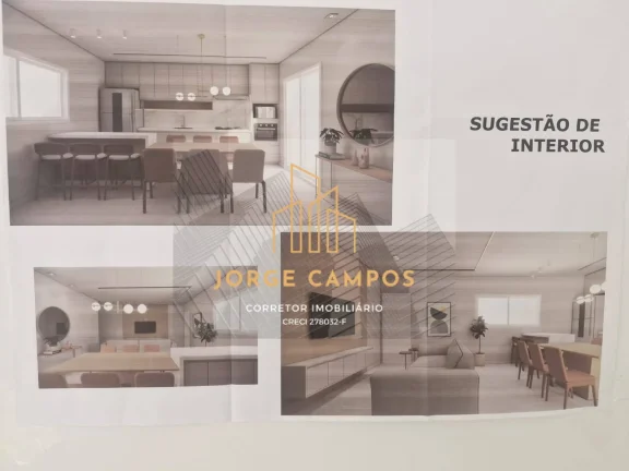 Imagem CA-25205 - CASA NOVA À VENDA NO JARDIM SANTA JÚLIA, SÃO JOSÉ DOS CAMPOS-SP
