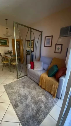 Imagem Apartamento vista mar com 1 dormitório e 1 vaga, próximo ao Beiramar Shopping em Florianópolis/SC