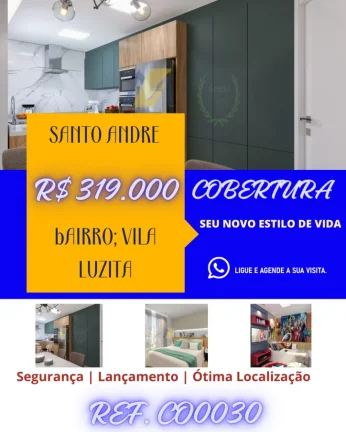 Imagem Vendo Coberturas em Santo André, Vila Luzita