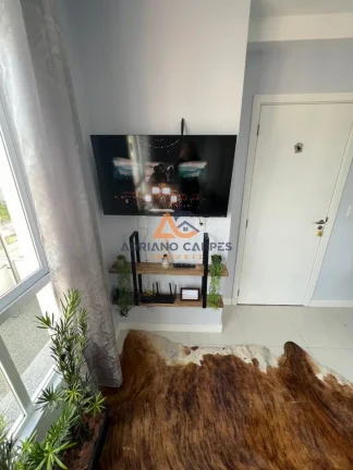 Imagem Apartamento com 02 dormitórios, 01 banheiro e 01 vaga de garagem, localizado na Meia Praia em Navegantes - Adriano Carpes Imóveis vende