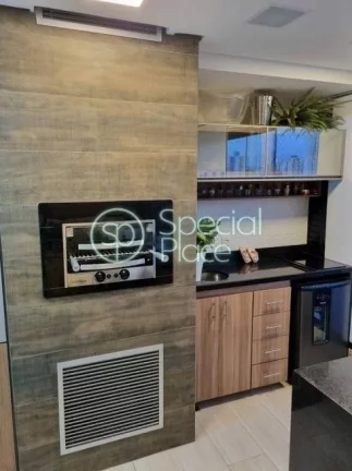 Imagem Apartamento moderno amplo living com varanda gourmet, ar condicionado, 95 metros, todos os ambientes...