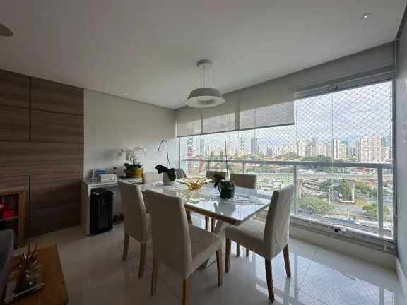 Imagem Apartamento mobiliado com 1 dormitório suíte à venda no Brooklin