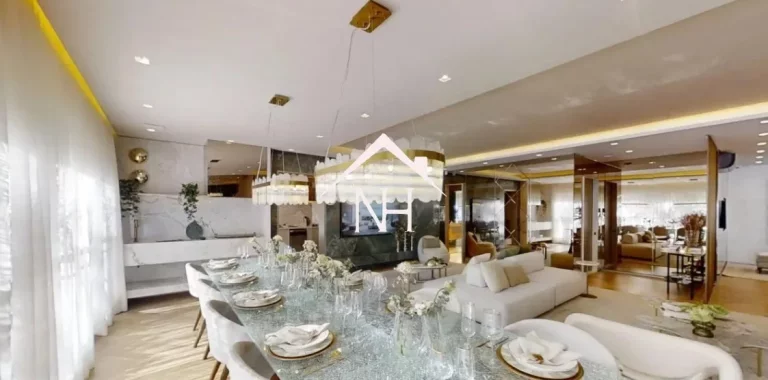 Imagem apartamento de 178m no Brooklin c/3 suítes,2 vagas,terraço gourmet,brinquedoteca,piscinas,salão de festas,playground,quadra de tênis,fitness,lounge